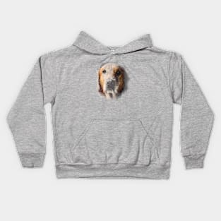 Digital Dog Art Kids Hoodie